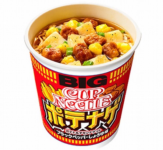 Nissin Cup Noodle Potenage Big Fries Chicken Nuggets (6 Pack)