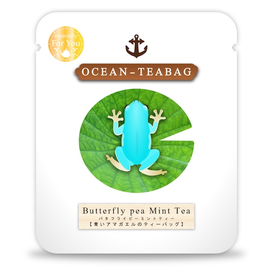Butterfly Pea Mint Frog Tea Bags