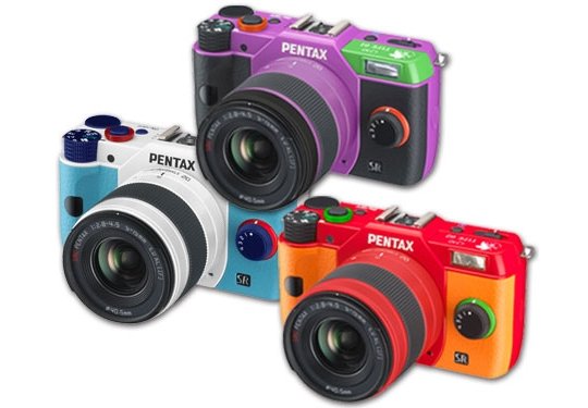 Pentax Q10 Evangelion Model Camera