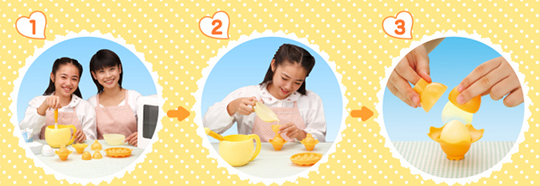 Happy Kitchen Tamago Purin Egg Pudding Set - Family cooking set - Japan Trend Shop