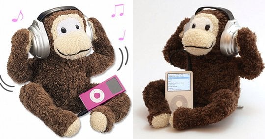 Magic Music Monkey - Dancing monkey USB speaker - Japan Trend Shop
