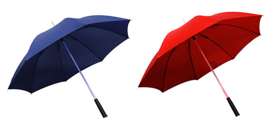 Rainbow Flash LED-Regenschirm - Regenschirm mit Beleuchtung in 7 Farben - Japan Trend Shop