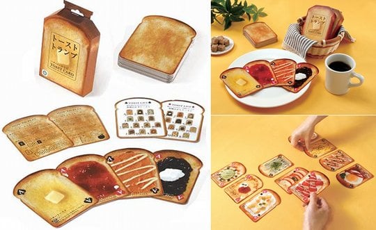 Toast Spielkarten - Trümpfeset im Toastbrotlook - Japan Trend Shop