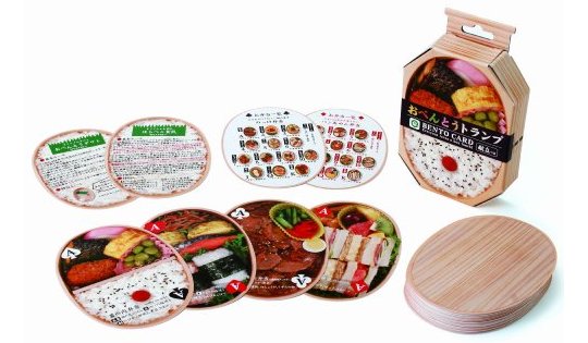 Bento Japanese Lunch Box Playing Cards - Japanese food trumps set - Japan Trend Shop