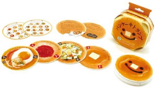 Pancake Playing Cards - Food trumps pack - Japan Trend Shop