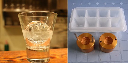 Ice Ball Mold Soccer Ball Football 30mm Ice Maker - Mini sports iceball sphere for drinks - Japan Trend Shop
