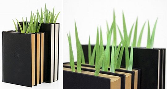 Green Marker Grass Klebe-Lesezeichen - Design Lesezeichen Set - Japan Trend Shop