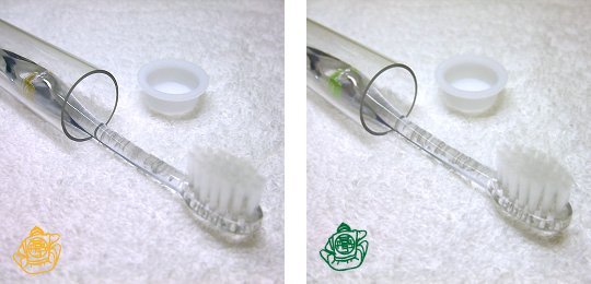 Misoka to Go Designer Nanomineral Zahnbürsten-Set - Mundpflege für Unterwegs mit 4 Zahnbürsten in 4 Farben - Japan Trend Shop