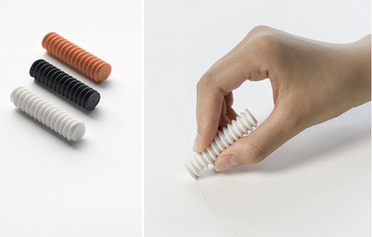 Metaphys viss Spiral Eraser Set - Sharp edge never wears down - Japan Trend Shop