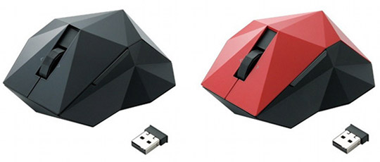 Elecom nendo Orime Mouse - Five-button wireless designer laser mouse - Japan Trend Shop