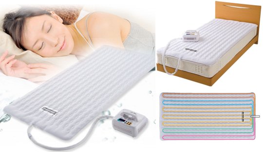 Cooling-Heating Shiki Bed Pad - Summer, winter sleeping mat - Japan Trend Shop
