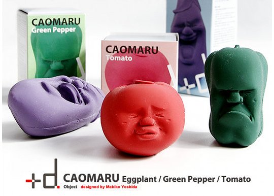 Cao Maru Gemüse Stress-Bälle - Anti-Stress im Gemüselook - Japan Trend Shop
