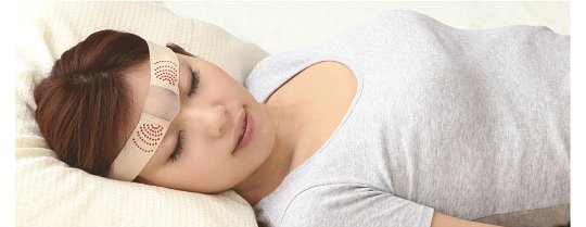 Oyasumi Goodnight Brow Stretcher - Sleeping band fights wrinkles on skin at night - Japan Trend Shop