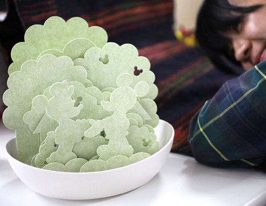 Room Mist natural humidifier - Origami sculpture designer diffuser - Japan Trend Shop