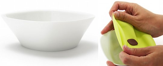 Wrap Bowl tupperware dish - Designer kitchen food storage - Japan Trend Shop