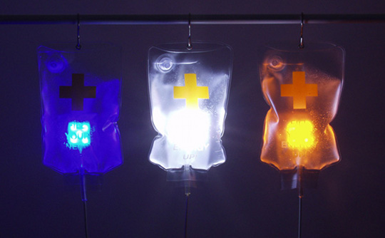 IV Drip Bag USB LED Light - Hospital lamp in water - Japan Trend Shop