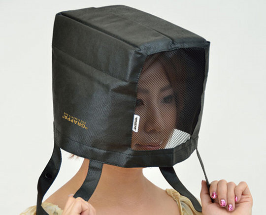 Grappa Eco Shopping Bag and Safety Helmet - Emergency earthquake hood for head protection - Japan Trend Shop