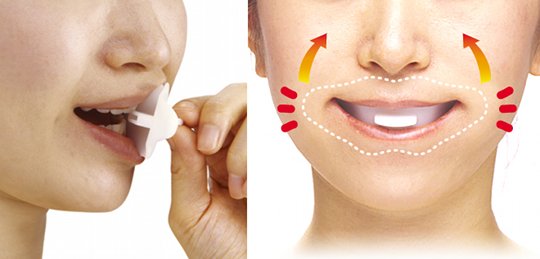 Face Upper anti-aging mouthpiece - Beauty anti-wrinkle muscle sag care - Japan Trend Shop