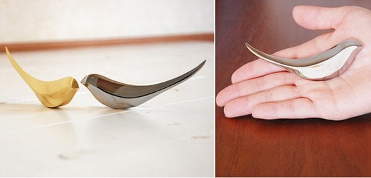 Birdie Paper Knife - Designer brass letter opener - Japan Trend Shop