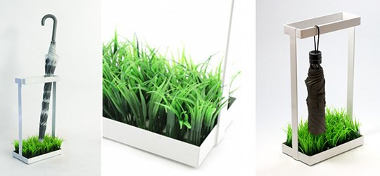 i-Umbrella Stand by Di-Classe - Grass base nature design - Japan Trend Shop