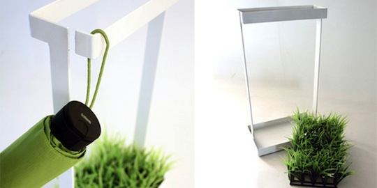 i-Umbrella Stand by Di-Classe - Grass base nature design - Japan Trend Shop