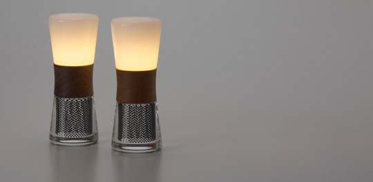 Sphelar Lantern Solar Lamp - Designer hourglass eco light by graf - Japan Trend Shop