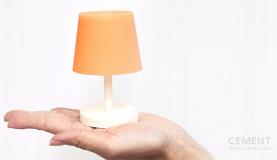 Glow in the Lamp by Cement Design - Designer glow-in-the-dark light - Japan Trend Shop