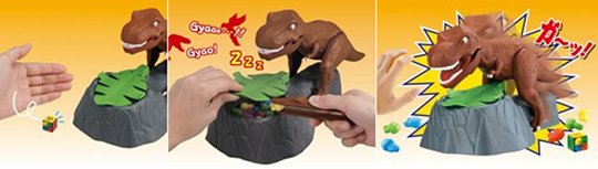 Jura Panic Angry Dinosaur Game - Megahouse family game for kids - Japan Trend Shop