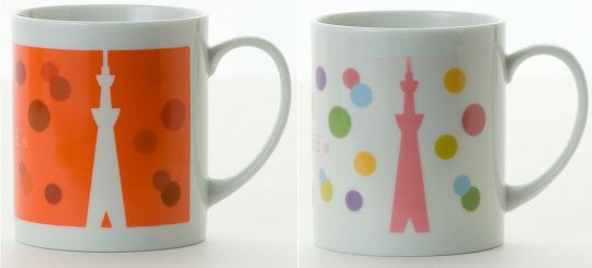 Tokyo Sky Tree Tasse mit Farbwechsel - Diese Kaffeetasse verändert ihr Design - Japan Trend Shop