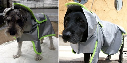 Ishiatama-kun Wanko Dog Fire Coat - Fire-proof pet head protection suit - Japan Trend Shop