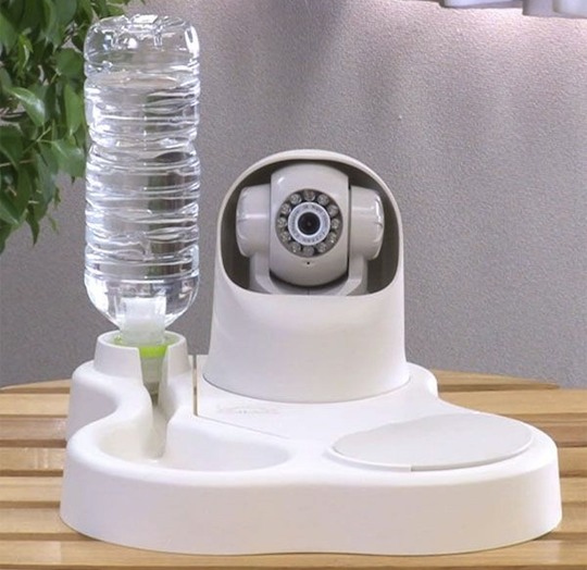 Remoca Dog Food Bowl Camera - Pet meal remote monitoring system - Japan Trend Shop