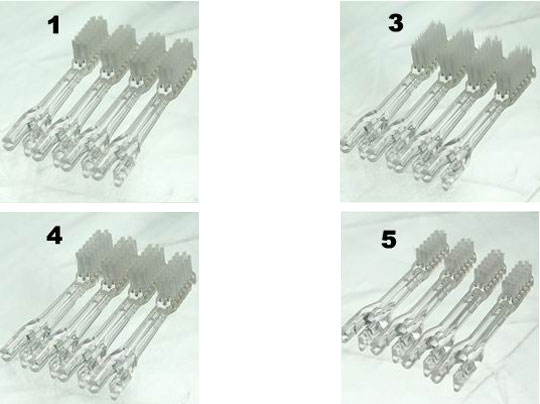 4 pack Extra Brushes for Soladey-3 Toothbrush -  - Japan Trend Shop