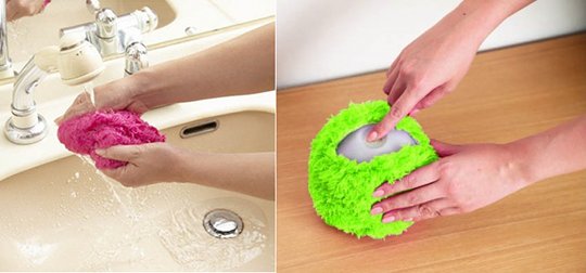 Mocoro Robotic Fur Ball Vacuum Cleaner - Rolls around room cleaning - Japan Trend Shop