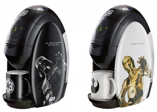 Star Wars Nestle Gold Blend Coffee Maker - C-3PO R2-D2 Darth Vader coffee machine - Japan Trend Shop
