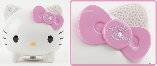 BuruTta Hello Kitty Vibration Speaker - Sanrio cat character music audio player - Japan Trend Shop