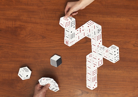 Rocca Spiele Card Tower Game - 2D 3D hexagon designer game - Japan Trend Shop