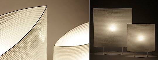 casca lamp by Metaphys - Japanese paper lantern designer light - Japan Trend Shop