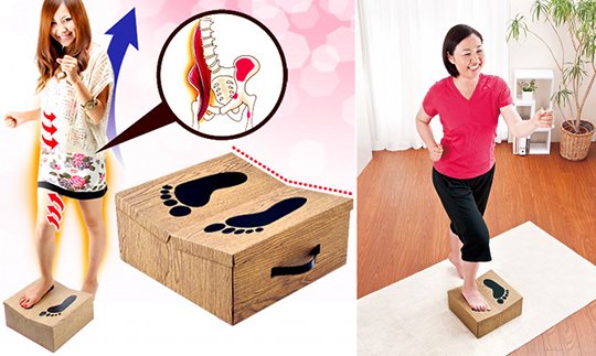 Fumippa Anywhere Exercise Block - Stepping fitness training - Japan Trend Shop