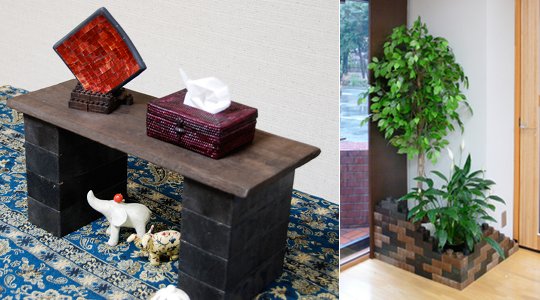 Ren Block - Eco bricks for building furniture - Japan Trend Shop