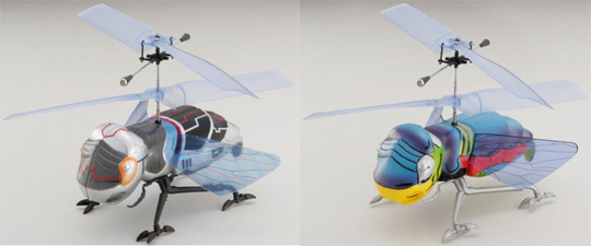 Mecha Mushi bug helicopter by Taiyo