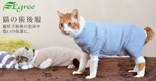 Egree Cat Pajamas Loose - Pet protective clothes - Japan Trend Shop