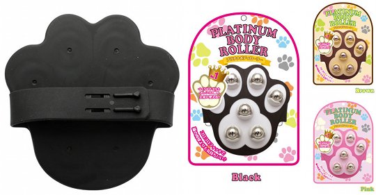 Cat Paw Platinum Body Roller - Handheld massager - Japan Trend Shop