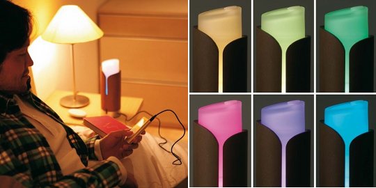 Akari Speaker Aroma Diffuser - Ultrasonic diffusion healing light lamp - Japan Trend Shop