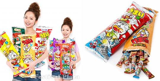 Yaokin Umaibo Japanese Snacks Set - Classic corn stick party bag - Japan Trend Shop
