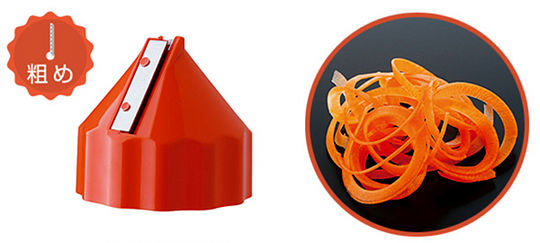 Nejicco Gemüsehobel Bleistiftanspitzer-Design - Schneideutensil für die Küche - Japan Trend Shop