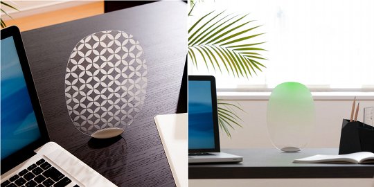 Solano Desktop Uchiwa Fan - Cooling designer office hand fan for summer - Japan Trend Shop