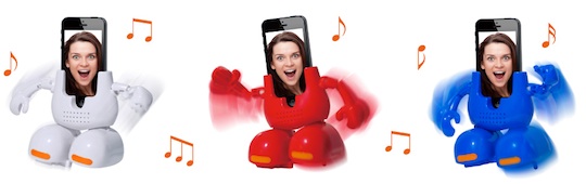 Dancing Face Stand for iPhone - Music robot for phone - Japan Trend Shop