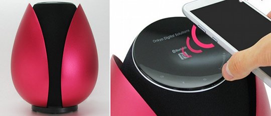 Onkyo WS-TP Tulip Speaker - Bluetooth NFC audio device - Japan Trend Shop