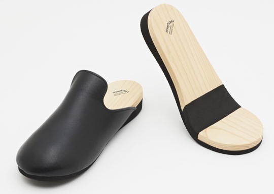 Two Piece Slipper by Drill Design - Designer footwear sandal - Japan Trend Shop