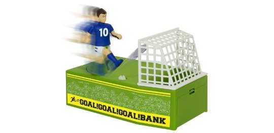 Goal! Football Coin Box - Shoot ball money piggy bank - Japan Trend Shop